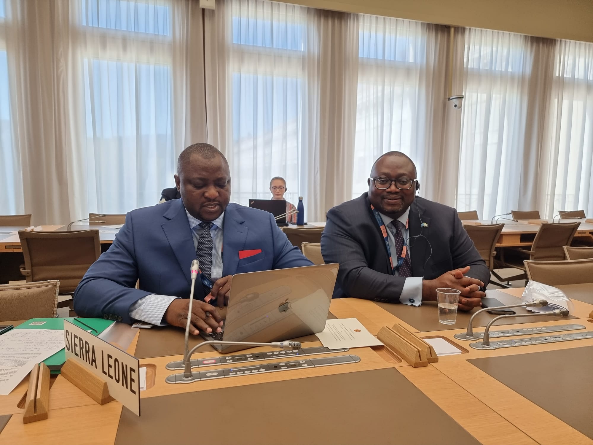 SIERRA LEONE AT WHO's 12th MINISTERIAL CONFERENCE